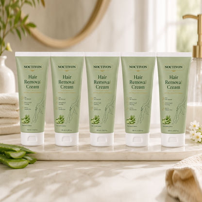Noctivon™ Natural Gentle Hair Removal Cream | For Women & Men, Sensitive Skin