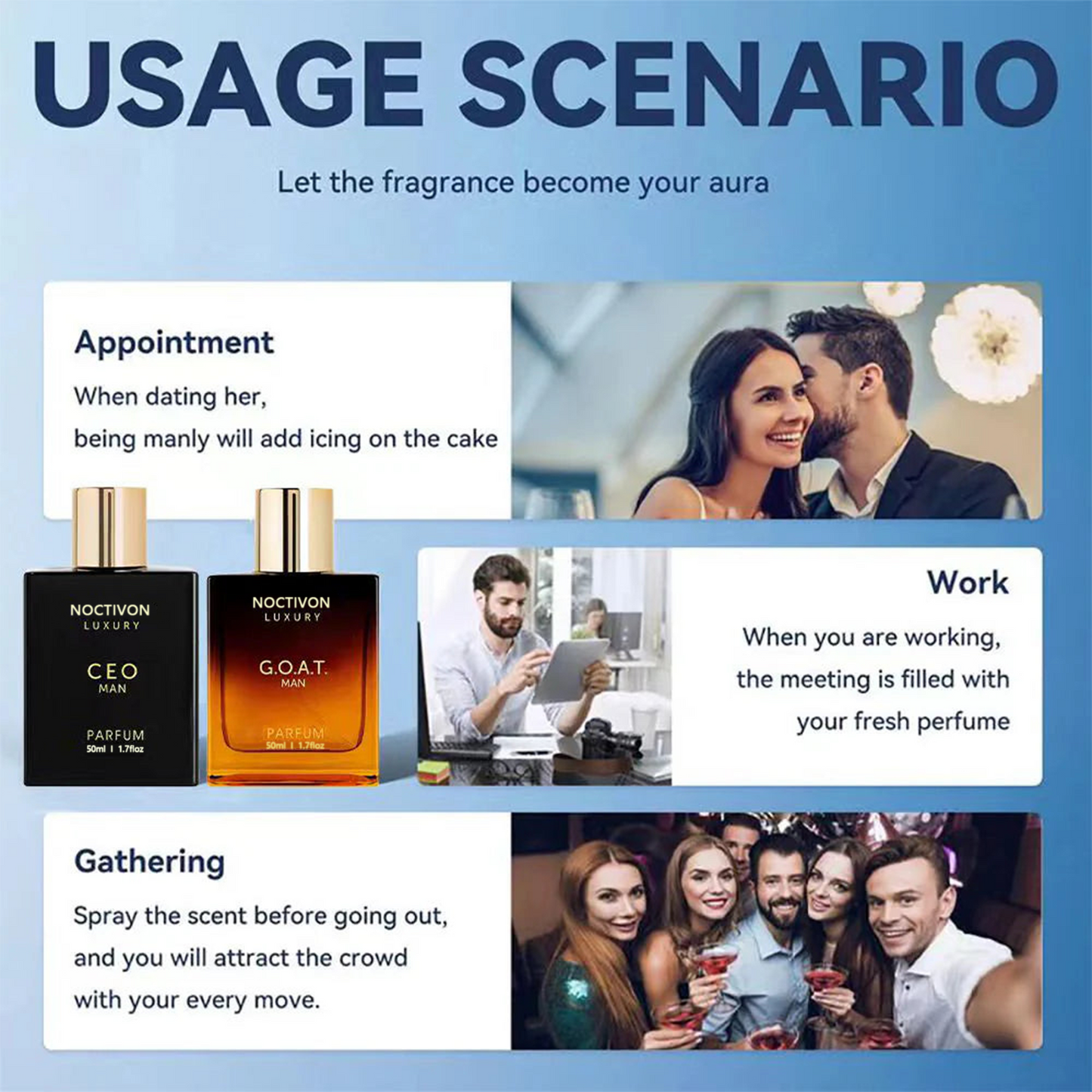 🔥Flash Sale: 50% OFF 🔥Gentlemen's Fragrance Setwith CEO MAN Perfume & G.O.A.T MAN Aroma Perfuma
