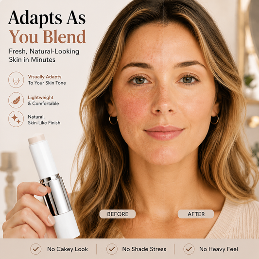 The Foundation Stick That Adapts to Your Skin Tone