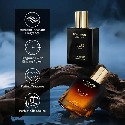 🔥Flash Sale: 50% OFF 🔥Gentlemen's Fragrance Setwith CEO MAN Perfume & G.O.A.T MAN Aroma Perfuma