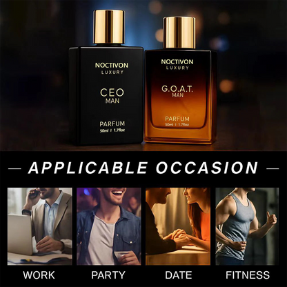 🔥Flash Sale: 50% OFF 🔥Gentlemen's Fragrance Setwith CEO MAN Perfume & G.O.A.T MAN Aroma Perfuma